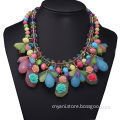 Fashion Beads Necklace, Made of Acrylic Beads and Resin, Handmade, OEM Orders are Welcome